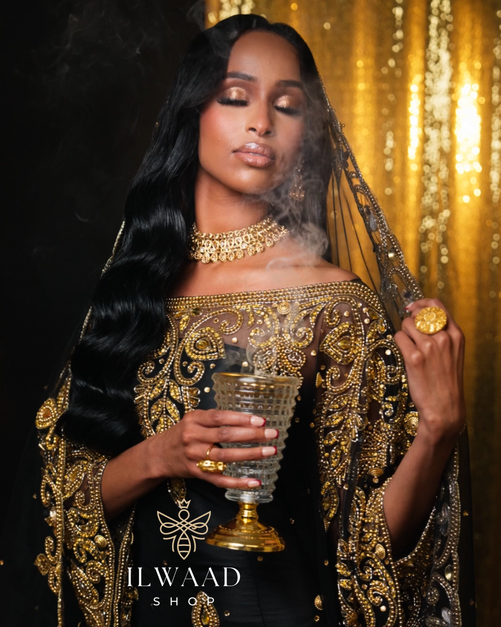 Breathtaking Bilan (Black) - Lace Bridal Dirac