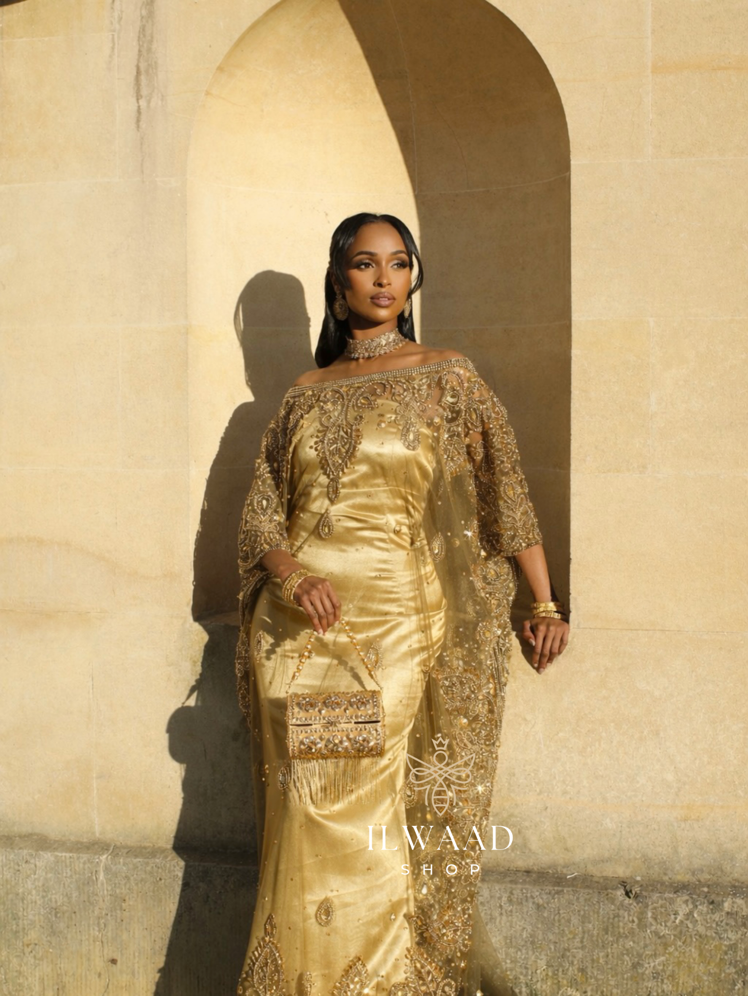 Breathtaking Bilan (Gold) - Lace Bridal Dirac