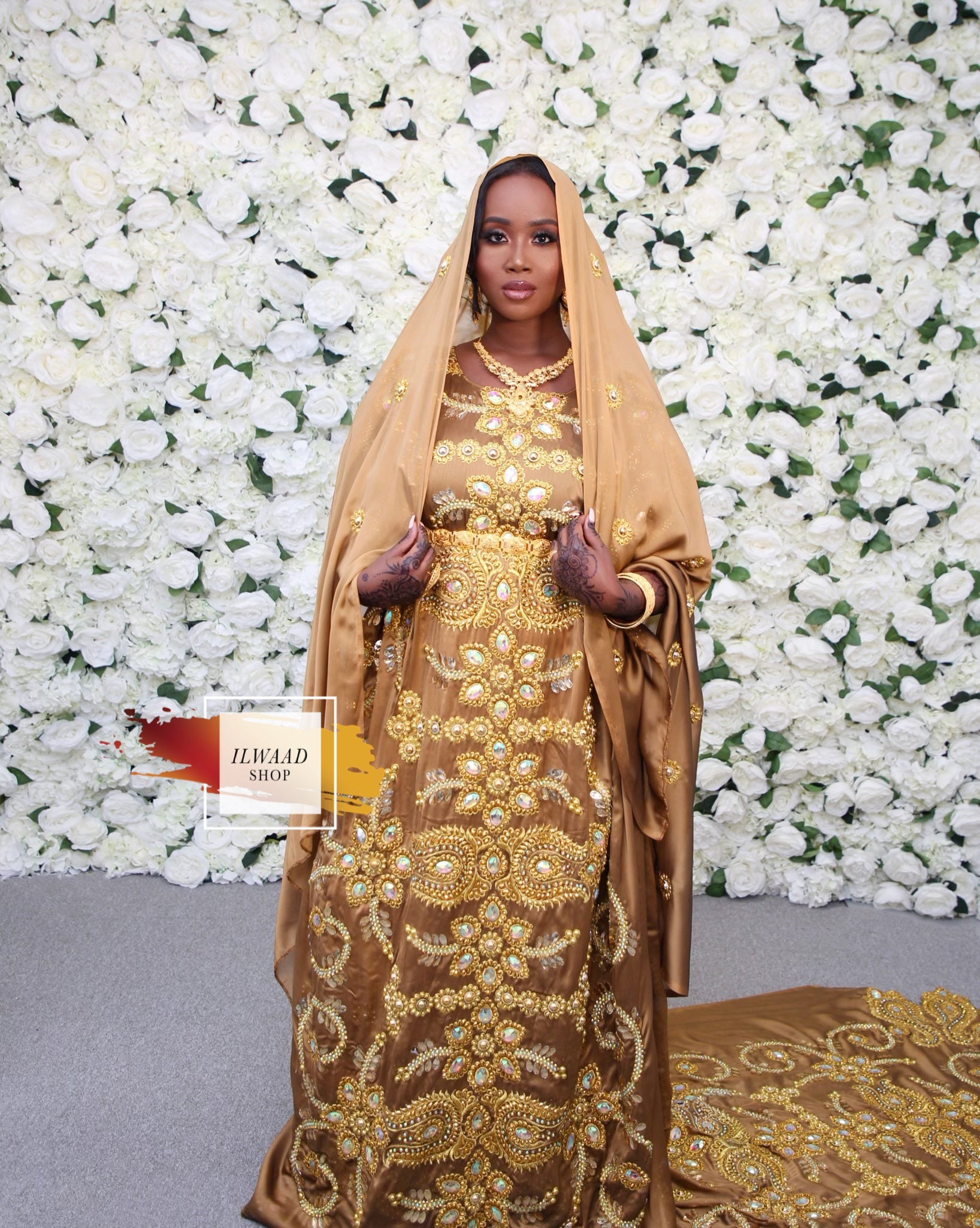 Majestic Miski (Caramel) - Somali Bridal Dirac