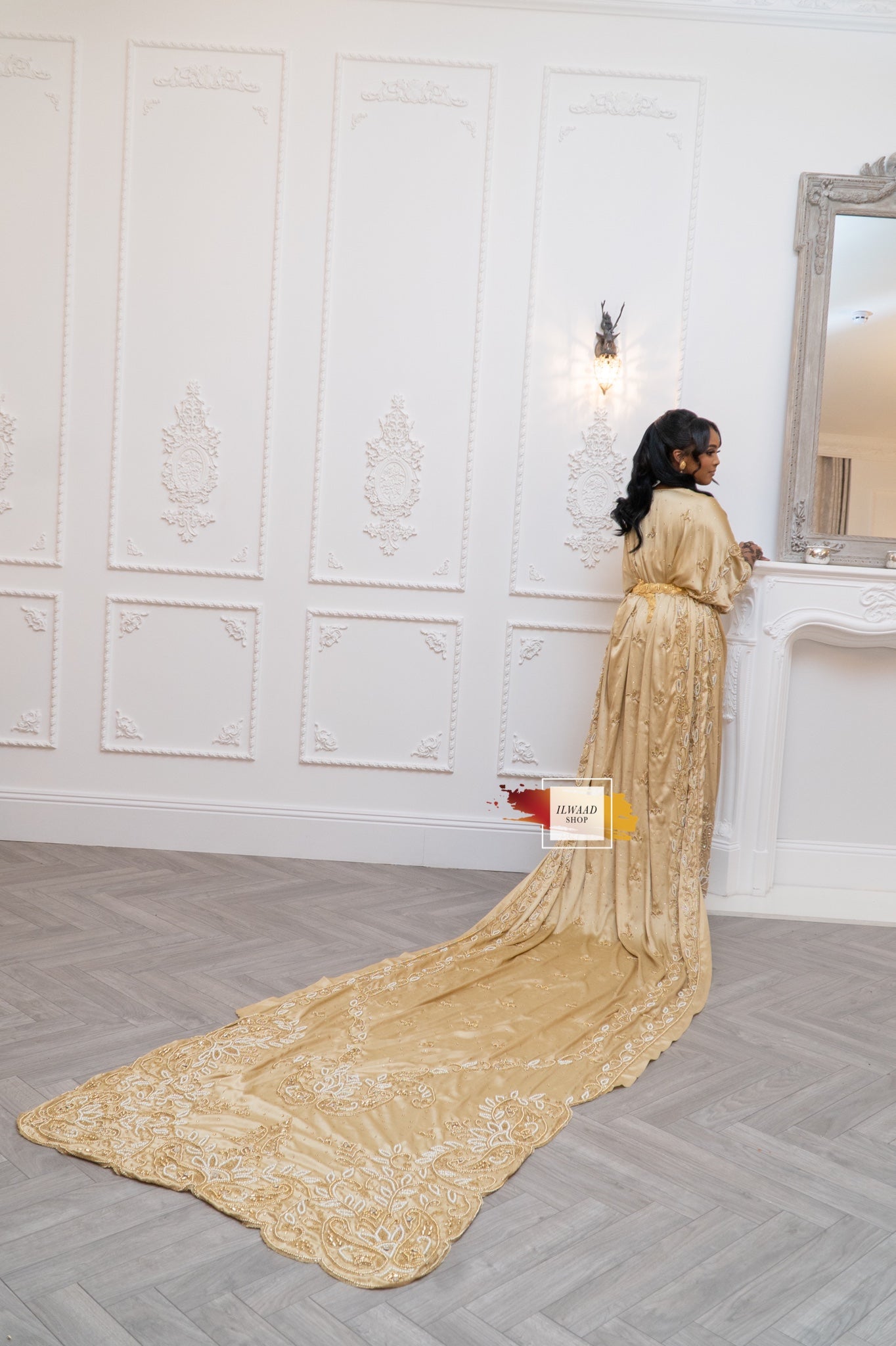 Daring Dahabo (Gold) - Somali Bridal Dirac