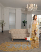 Load image into Gallery viewer, (In Stock) Astonishing Amira - Lace Bridal Dirac (Creamy Gold / White)