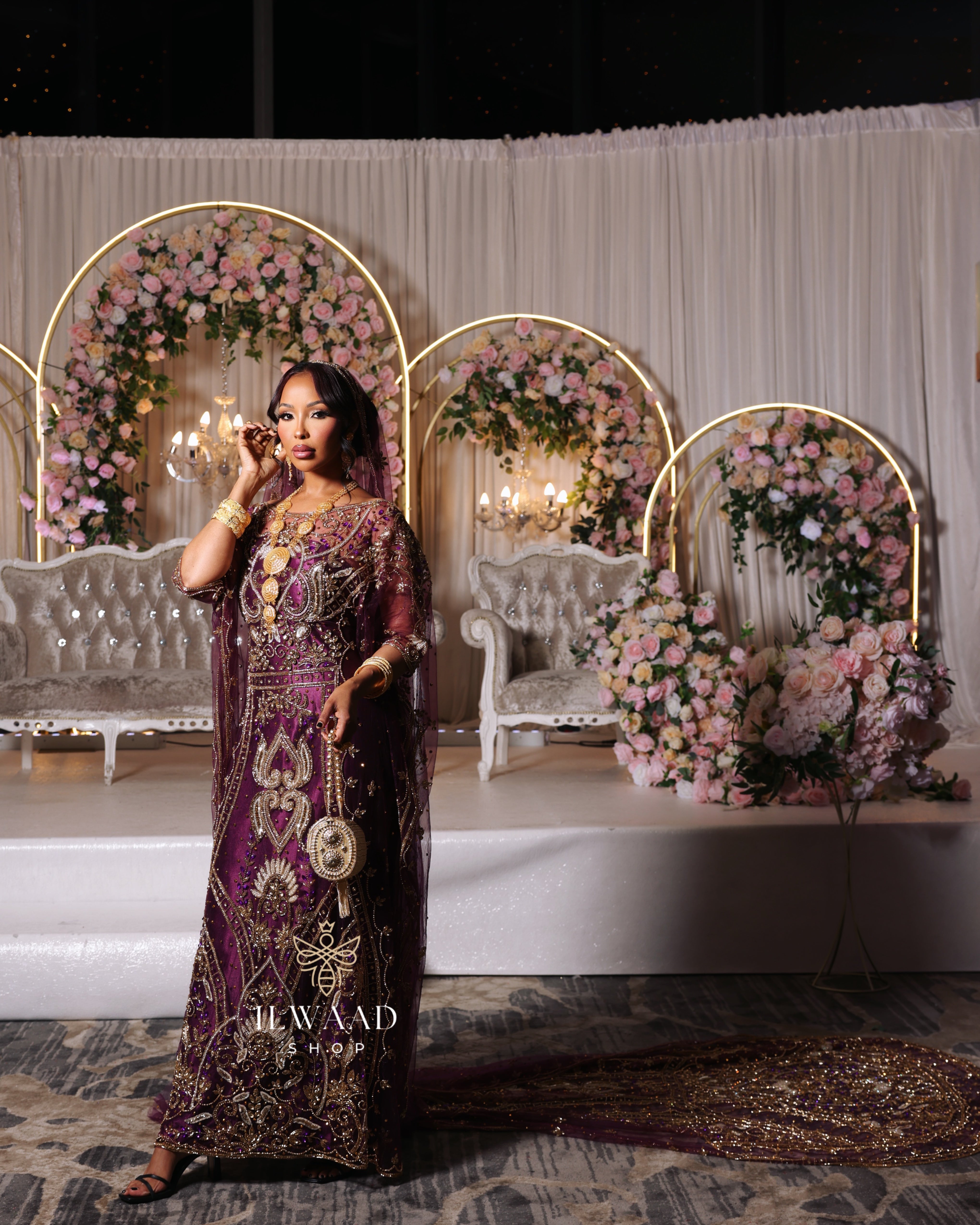 Kiin Deluxe (Plum) - Lace Bridal Dirac