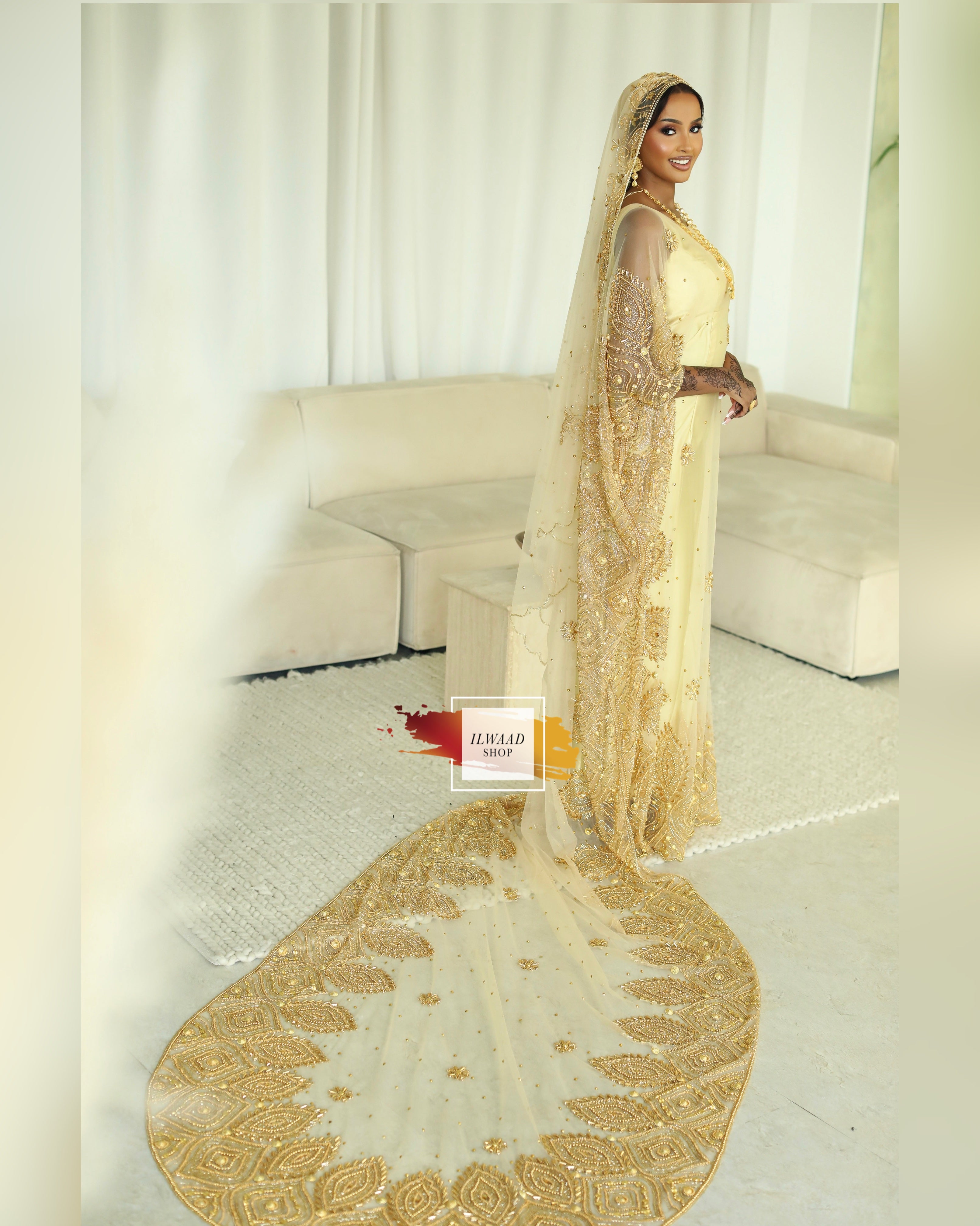 Headline Hodo (Gold ) - Lace Bridal Dirac