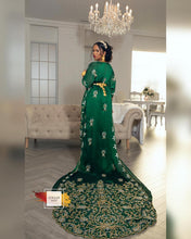 Load image into Gallery viewer, Sparkling Samsam (Dark Green) -  Somali Bridal Dirac