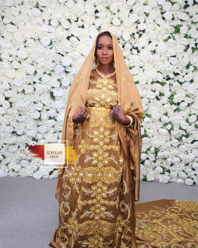 Majestic Miski (Caramel) -  Somali Bridal Dirac