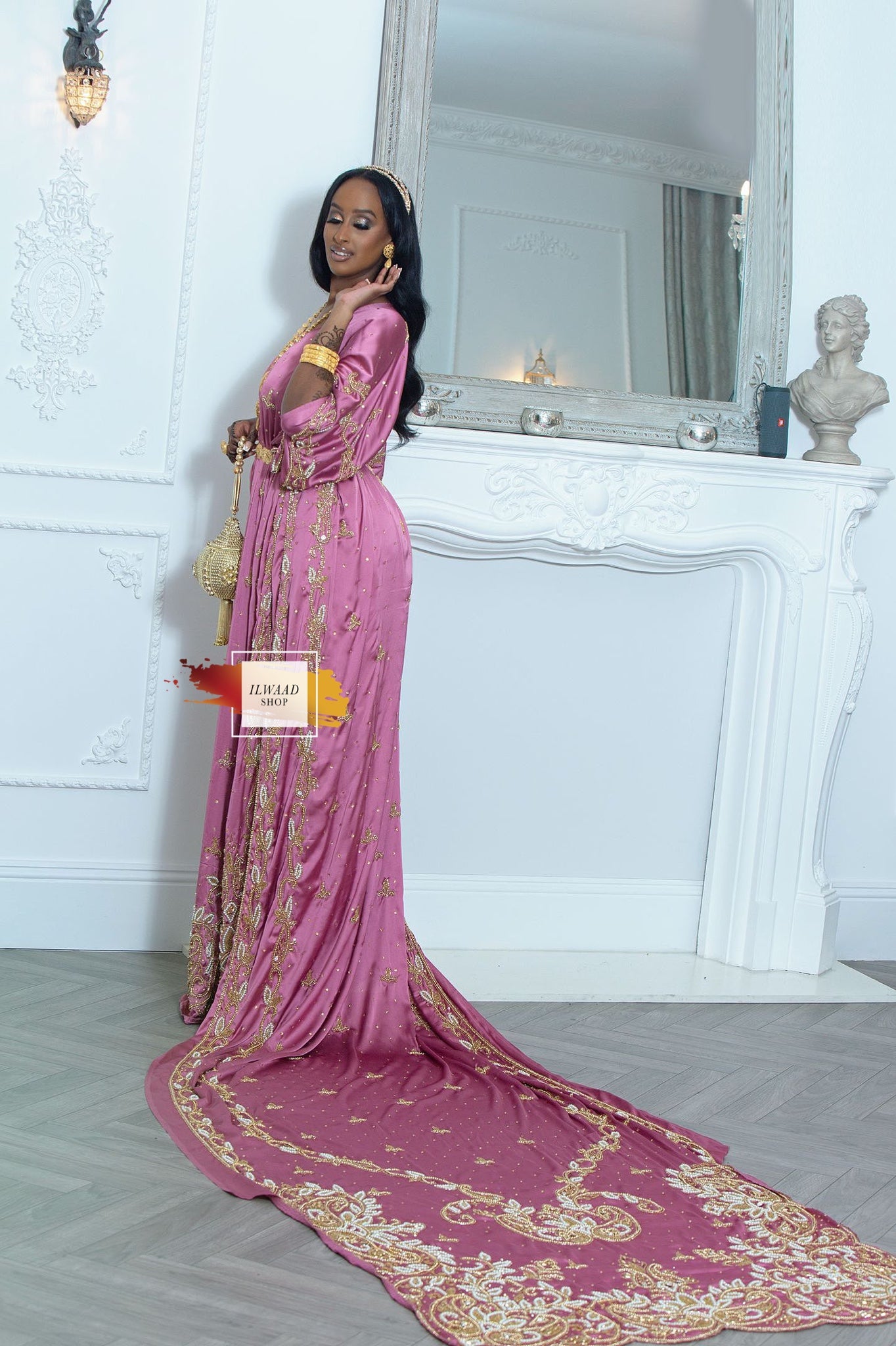 Daring Dahabo (Dark Pink) -  Somali Bridal Dirac