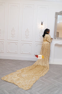 Daring Dahabo (Gold) -  Somali Bridal Dirac