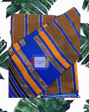 Load image into Gallery viewer, Dark Blue &amp; Orange Hido iyo Dhaqan Guntiino