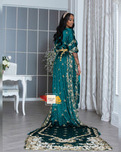 Load image into Gallery viewer, Daring Dahabo (Dark Green) -  Somali Bridal Dirac