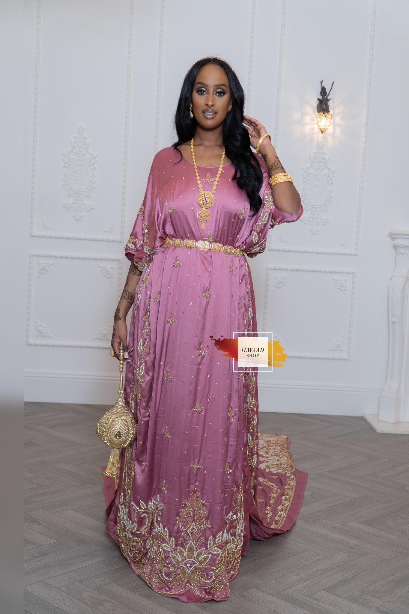 Daring Dahabo (Dark Pink) -  Somali Bridal Dirac